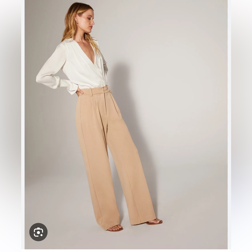 Favorite Daughter The Shortie Favorite Wide Leg Trouser